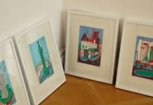 Fotoreport: Romantická Praha štětcem Karla Chaby