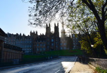 Jednodenní procházka podzimním Edinburghem