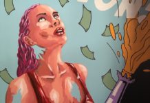 Mátový vlk vystavuje Passionfruit v Josie Baru