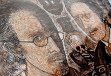 Umělecká selfíčka v Galerii Hollar Zbyněk Hraba v Galerii Hollar v Praze