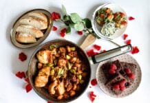 Romantika v kuchyni: valentýnské menu zvládnete připravit i v karanténě