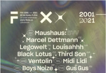 Fléda slaví dvacet let s novými prostory, projekty a velkými hudebními jmény Programový plakát – Fléda 2021