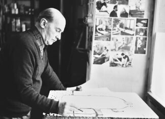 Dokument: Muž zbavený tíže (2021). Hodina výtvarné výchovy Kamil Lhoták