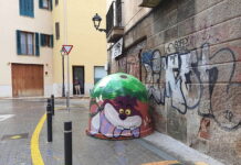 Mallorca – streetart, kam oko dohlédne Mallorca