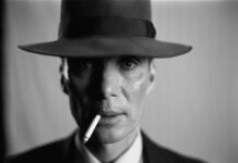 Film Oppenheimer (2023). Opulentní obraz rozbíjí příběh