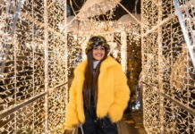 Když Vánoce roztáhnou křídla: zahrada Slovanského domu opět patří mezi nejkouzelnější místa v Praze